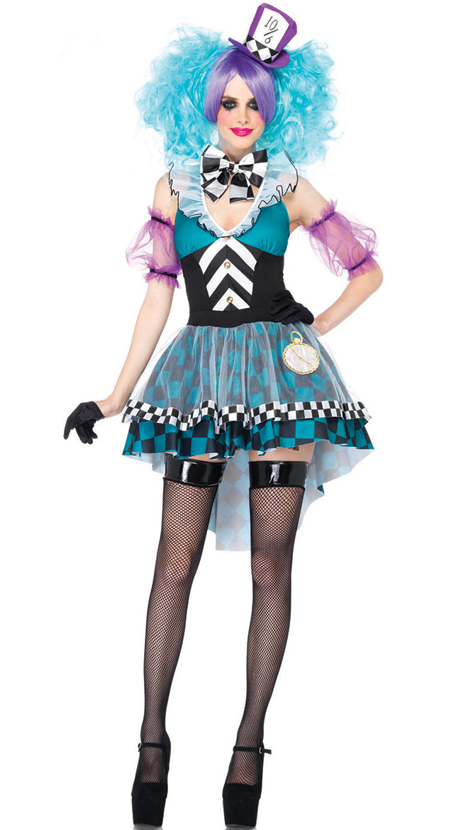 F1536 Manic Mad Hatter Adult Womens Costume